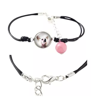 Chinesischer Schopfhund - Armband in einer Schachtel mit Ihrem Foto, femininer Schmuck, ein ausgezeichnetes Geschenk der Marke Art-Dog.