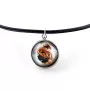 Chow Chow - a set of jewelry in a box, necklace, earrings, bracelet, products from the Art-Dog brand