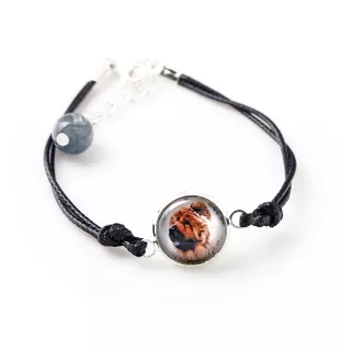 Chow Chow - a set of jewelry in a box, necklace, earrings, bracelet, products from the Art-Dog brand