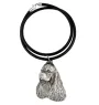 Clumber Spaniel - collier avec un chien, pendentif en plaqué argent pour les fans de chiens, bijoux uniques de la marque Art-Dog