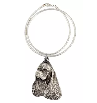 Clumber Spaniel - Collier pour chien, bijoux uniques pour les fans de chiens, pendentif vipère unique de la marque Art-Dog