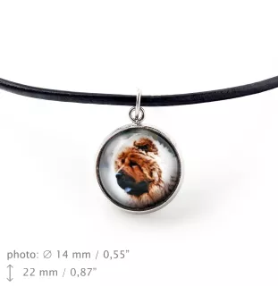 Chow Chow, Chowchow - ensemble de bijoux avec votre photo, ensemble fait à la main, bracelet et collier de la marque Art.-Dog