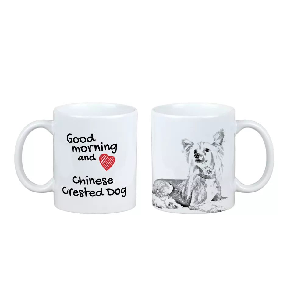 Chinesischer Schopfhund - Tasse mit Hund, Tasse mit Bild, personalisiertes Geschenk der Marke Art-Dog