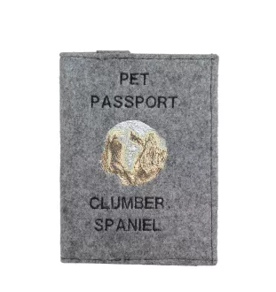Clumber Spaniel etui na paszport Art-Dog