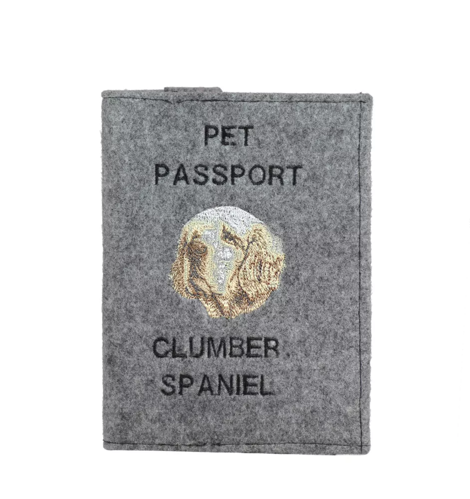 Clumber Spaniel etui na paszport Art-Dog