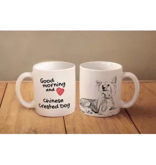 Chinesischer Schopfhund - Tasse mit Hund, Tasse mit Bild, personalisiertes Geschenk der Marke Art-Dog