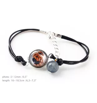 Chow Chow - bracelet in a box with your photo, feminine jewelry, perfect gift from Art-Dog brand