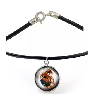 Chow Chow - necklace in a box, elegant decoration, pendant from the Art-Dog brand