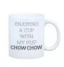 Chow Chow - cup with a geometric dog image and the inscription Art-Dog