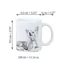 Chien chinois à crête, chien nu chinois - tasse avec chien, une tasse joyeuse pour les amoureux des chiens, un cadeau personnalisé de la marque Art-Dog