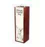 Chinesischer Schopfhund - Weinbox mit Hund, Alkoholbox mit Grafik, personalisierte Geschenkbox der Marke Art-Dog