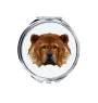 Chow Chow - Spiegel mit Foto und geometrischem Aufdruck der Marke Art-Dog