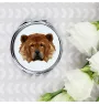 Chow Chow, Chowchow - miroir avec une image et un motif géométrique de la marque Art-Dog