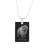 Chow Chow, Chowchow - Pendentif en cristal avec chien, collier en argent avec photo, pendentif personnalisé par la marque Art-Dog