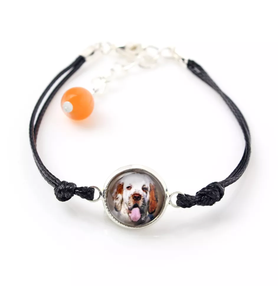 Clumber Spaniel bransoletka ze zdjęciem Art-Dog