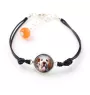 Clumber Spaniel - bracelet avec votre photo faite à la main, bijoux unique de la marque Art-Dog