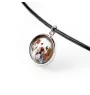Clumber Spaniel - Halskette mit Anhänger mit Ihrem Foto, handgefertigt, handgefertigter Schmuck der Marke Art-Dog