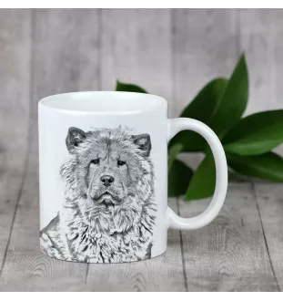 Chow Chow - Tasse mit Hund, entzückende Tasse mit Grafik, Geschenk mit Ihrem Foto von der Marke Art-Dog
