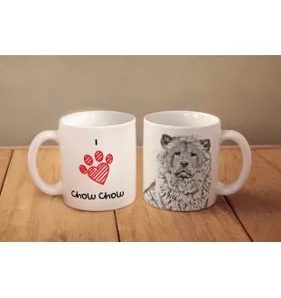 Chow Chow - Tasse mit Hund, entzückende Tasse mit Grafik, Geschenk mit Ihrem Foto von der Marke Art-Dog