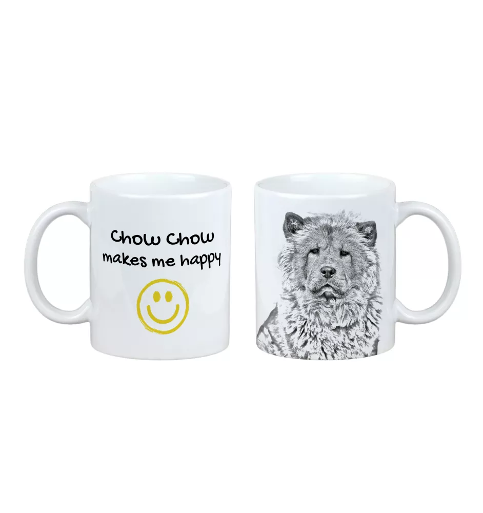 Chow Chow, Chowchow - tasse avec chien, une tasse joyeuse pour les amoureux des chiens, un cadeau personnalisé de la marque Art-Dog