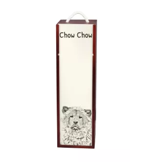 Chow Chow pudełko na wino z psem Art-Dog