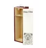 Chow Chow - wine box with a dog, alcohol box with graphics, personalized gift box from the Art-Dog brand