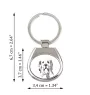 Clumber Spaniel - keychain with a dog, keychain with a print, personalized pendant from the Art-Dog brand