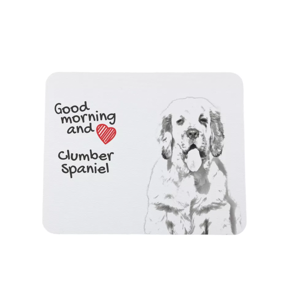 Clumber Spaniel podkładka pod mysz z psem Art-Dog