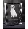Clumber Spaniel ramka kryształowa z psem Art-Dog
