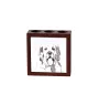 Clumber Spaniel - porte-stylo avec chien, organiseur de bureau avec impression, décoration de bureau personnalisée de la marque Art-Dog