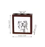 Clumber Spaniel - Stifthalter mit Hund, Schreibtischorganizer mit Aufdruck, personalisierte Schreibtischdekoration der Marke Art-Dog