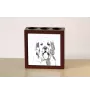 Clumber Spaniel stojak na długopisy z koniem Art-Dog