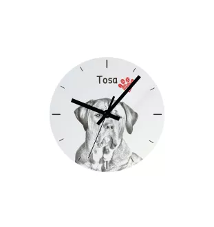 Clumber Spaniel - Wanduhr mit Hund, Regal Uhr mit Druck, personalisierte Hausdekoration von Art-Dog.