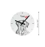 Clumber Spaniel - wall clock with a dog, shelf clock with a print, personalized home decoration from the Art-Dog brand