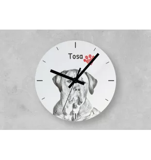 Clumber Spaniel - Wanduhr mit Hund, Regal Uhr mit Druck, personalisierte Hausdekoration von Art-Dog.