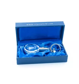 Clumber Spaniel brelok do kluczy owalny z koniem Art-Dog