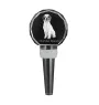 Clumber Spaniel - Crystal bottle stopper, unique wine stopper with photo, personalised gift for sommelier by Art-Dog brand