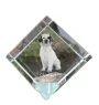 Clumber Spaniel kostka kryształowa z psem Art-Dog