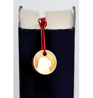 Clumber Spaniel zakładka do ksiązki happines Art-Dog