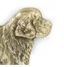 Clumber Spaniel - une plaque de porte avec un chien, une plaque de bienvenue en laiton, une enseigne exceptionnelle avec l'inscription Welcome de la marque Art-Dog