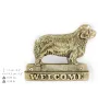 Clumber Spaniel - Türschild mit Hund, messingfarbenes Willkommensschild, einzigartiges Schild mit der Aufschrift Welcome von der Marke Art-Dog