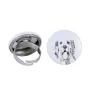 Clumber Spaniel - bijoux pour femmes avec l'image d'un chien, produit fait à la main, possibilité d'ajouter sa propre photo, marque Art-Dog