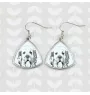 Clumber Spaniel - boucles d'oreilles avec chien, boucles d'oreilles pendantes avec photo, bijoux personnalisés avec impression de la marque Art-Dog
