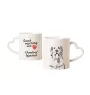 Clumber Spaniel - Tasse mit Hund, entzückende Tasse mit herzförmigem Henkel, universelles Geschenk der Marke Art-Dog