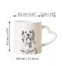 Clumber Spaniel - Tasse mit Hund, entzückende Tasse mit herzförmigem Henkel, universelles Geschenk der Marke Art-Dog