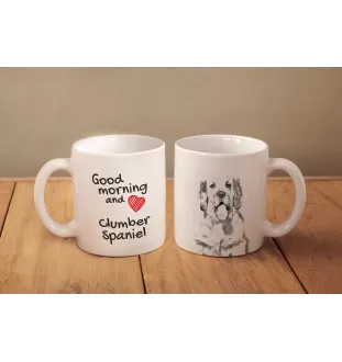Clumber Spaniel - tasse avec chien, tasse avec photo, cadeau personnalisé de la marque Art-Dog