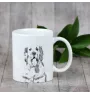 Clumber Spaniel - cup with a dog, cheerful cup for a dog lover, personalized gift from the Art-Dog brand