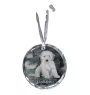 Cockapoo - Kristallkugel mit Foto, Hundebild im Kristall, personalisierter Christbaumschmuck von Art-Dog.