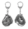 Collie à poil long, Colley à poil long, berger écossais - Porte-clés argenté avec chien, décoration de sac à main, pendentif de sac à dos par la marque Art-Dog