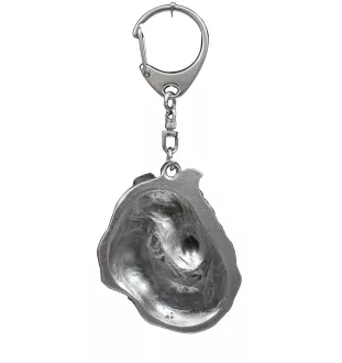 Collie à poil long, Colley à poil long, berger écossais - Porte-clés argenté avec chien, décoration de sac à main, pendentif de sac à dos par la marque Art-Dog